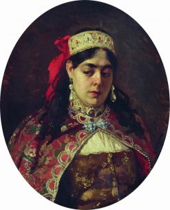 Portrait of Princess Sofia | Konstantin Yegorovich Makovsky | Oil Painting