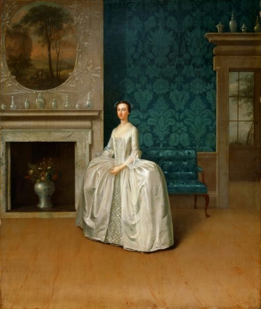 Portrait of Lady Juliana Penn | Arthur Devis | Oil Painting