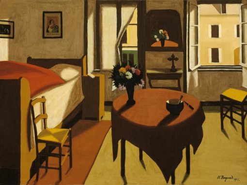 La chambre du cure | Marius Borgeaud | Oil Painting