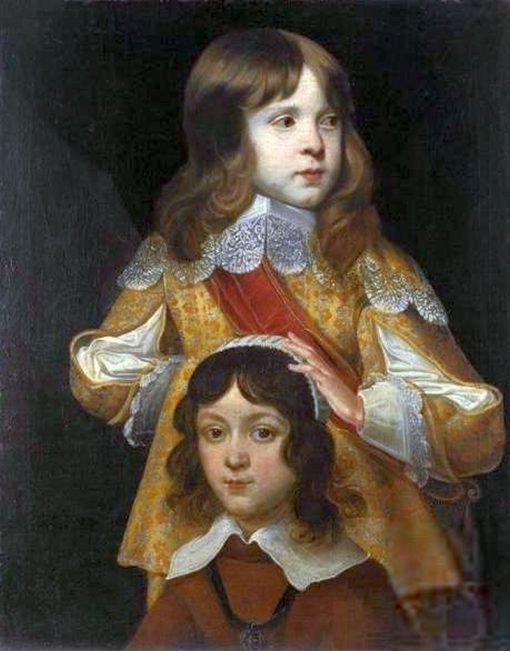 Portrait of Prince Sigismund Casimir Vasa and his Brother | Peter Danckerts de Rij | Oil Painting