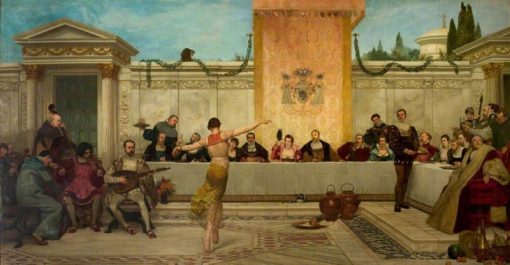 The Banquet | Sir James Dromgole Linton | Oil Painting