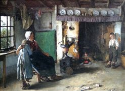 The Broken Doll | Evariste Carpentier | Oil Painting