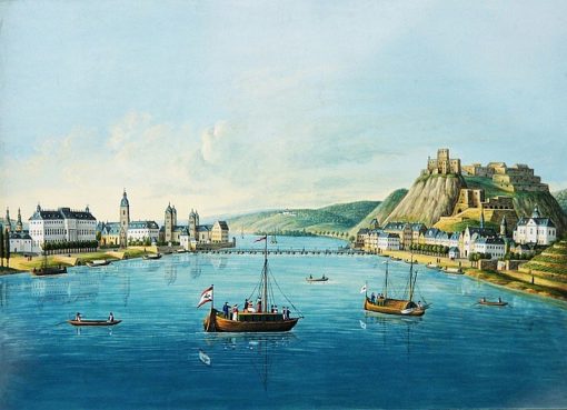 Koblenz | Christian Gottlob Hammer | Oil Painting