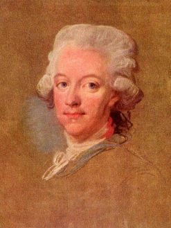 Portrait of King Gustav III of Sweden | Lorens Pasch the Younger | Oil Painting