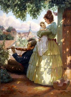 Family Idyll | Rudolf Alfred Höger | Oil Painting