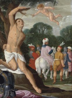 The Martyrdom of Saint Sebastian | Johann König | Oil Painting