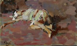 Reclining Figure | Vincenzo Irolli | Oil Painting