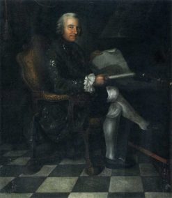 Portrait of Egmont von Chasôt | Antoine Pesne | Oil Painting