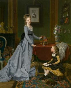 The Jewelry Box | Jan Frederik Pieter Portielje | Oil Painting