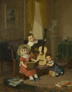 The Young Trio | Edward Villiers Rippingille | Oil Painting