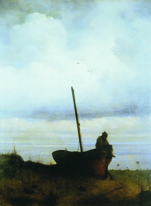 The Seashore in the Outskirts of St. Petersburg | Ivan Constantinovich Aivazovsky | Oil Painting