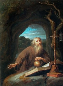 St. Jerome Praying | Pieter Cornelisz van Slingeland | Oil Painting