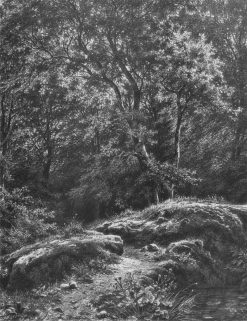 Path in the Woods | Ivan Ivanovich Shishkin | Oil Painting