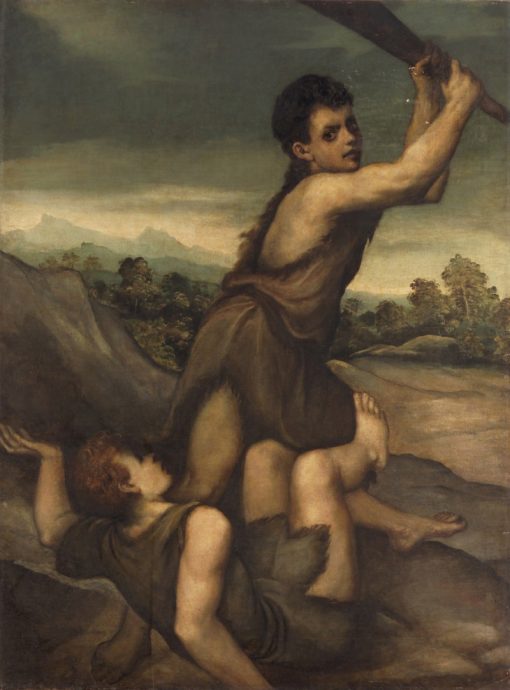 Cain and Abel | Andrea Schiavone | Oil Painting