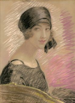 Portrait in Pastels | Gerda Wegener | Oil Painting