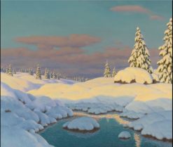 Winter Landscape | Ivan Fedorovich Choultse | Oil Painting