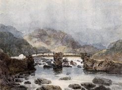 Near Beddgelert | Thomas Girtin | Oil Painting