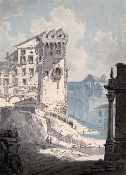 View in Rome | Thomas Girtin | Oil Painting