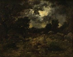 Storm in the Forest of Fontainbleau | Narcisse Dìaz de la Peña | Oil Painting