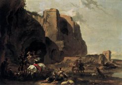 Return from the Falcon Hunt | Nicolaes Berchem | Oil Painting