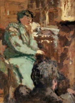 Lady in Green | Edouard Vuillard | Oil Painting