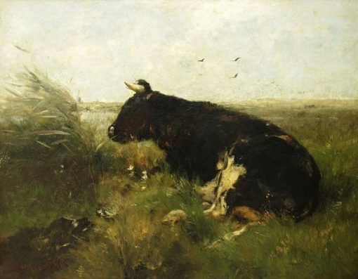 Cow Lying Down | Willem Maris | Oil Painting