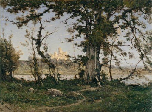 The Castle of Clisson | Henri Joseph Harpignies | Oil Painting