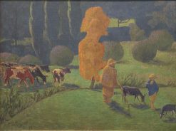 Le berger Corydon (Shepherd Corydon) | Paul SErusier | Oil Painting