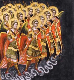 The Angels' Army | Guariento di Arpo | Oil Painting