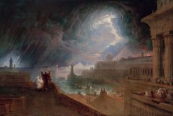 The Seventh Plague | John Martin | Oil Painting