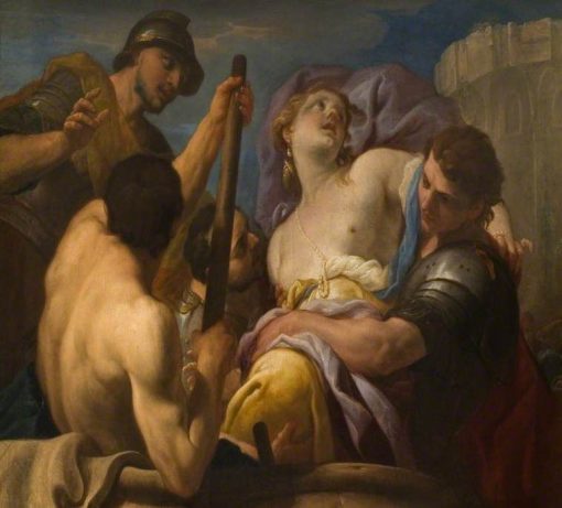 The Abduction of Helen | Antonio Molinari | Oil Painting