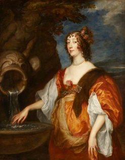 Lady Lucy Percy (c.1600-1660) Countess of Carlisle | Anthony van Dyck | Oil Painting