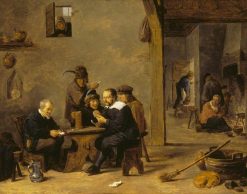 The Card Players | David Teniers II | Oil Painting