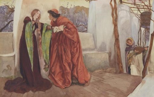 O Mistress Mine | Edwin Austin Abbey | Oil Painting