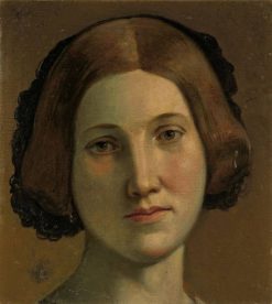 Portrait of Frau Mosthaff | Moritz von Schwind | Oil Painting