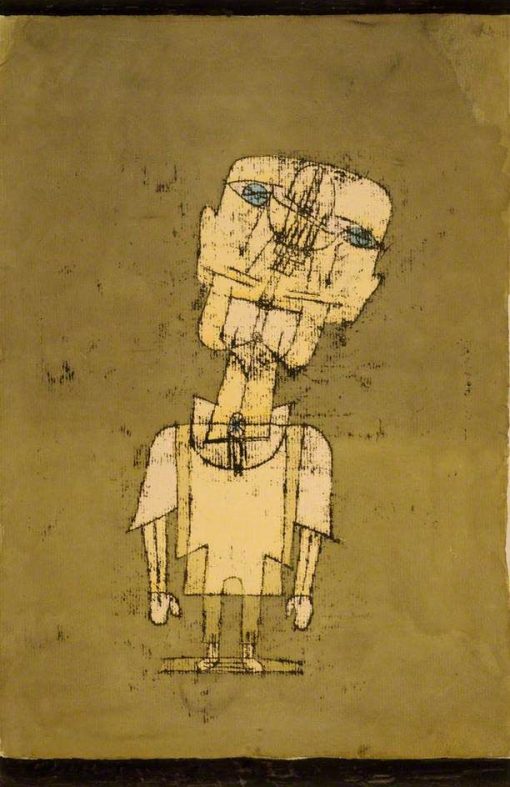 Gespenst eines Genies No.10 (Ghost of a Genius) | Paul Klee | Oil Painting