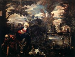 The Flight into Egypt | Tintoretto | Oil Painting