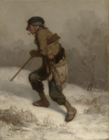 The Poacher | Alexandre Gabriel Decamps | Oil Painting