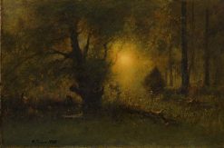 Sunrise in the Woods | George Inness | Oil Painting