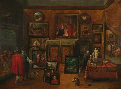 The Interior of a Picture Gallery | David Teniers II | Oil Painting