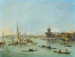 Venice: the Dogana with the Giudecca | Francesco Guardi | Oil Painting