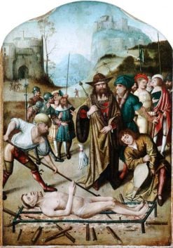 The Martyrdom of Saint Laurence | Dutch School th Century   Unknown | Oil Painting