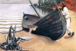 The Lamenting Boat | Akseli Gallen-Kallela | Oil Painting