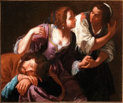 Samson and Delilah | Artemisia Gentileschi | Oil Painting