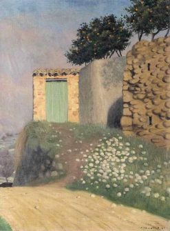 Path at Cagnes | Felix Vallotton | Oil Painting