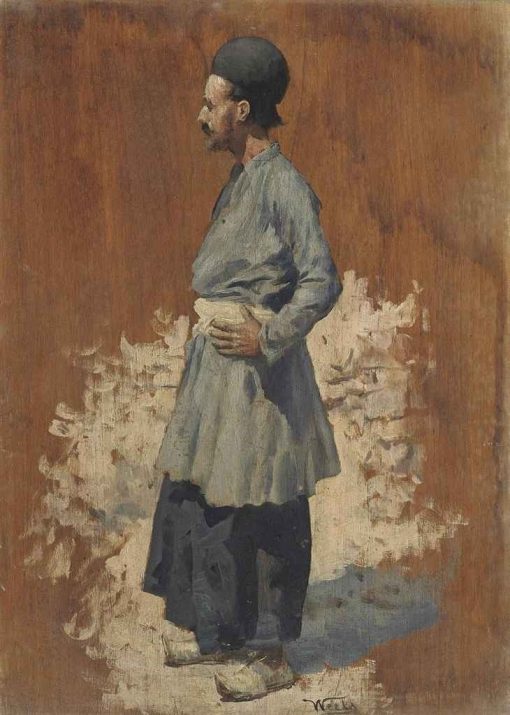 A Study of an Ottoman | Edwin Lord Weeks | Oil Painting