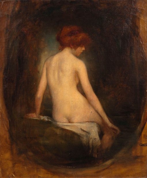 Bather from Behind | René Avigdor | Oil Painting