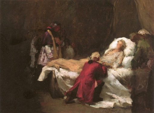 Sketch for The Death of Montcalm | Marc-Aurele de Foy Suzor-Cote | Oil Painting