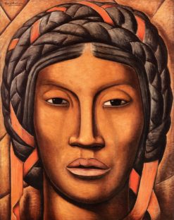 La India de Tehuantepec (Mujer de Tehuantepec (also known as Indian Woman from Tehuantepec) | Alfredo Ramos Martinez | Oil Painting