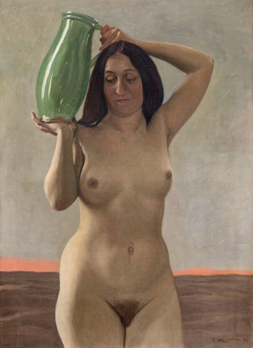 Woman with Jug | Felix Vallotton | Oil Painting